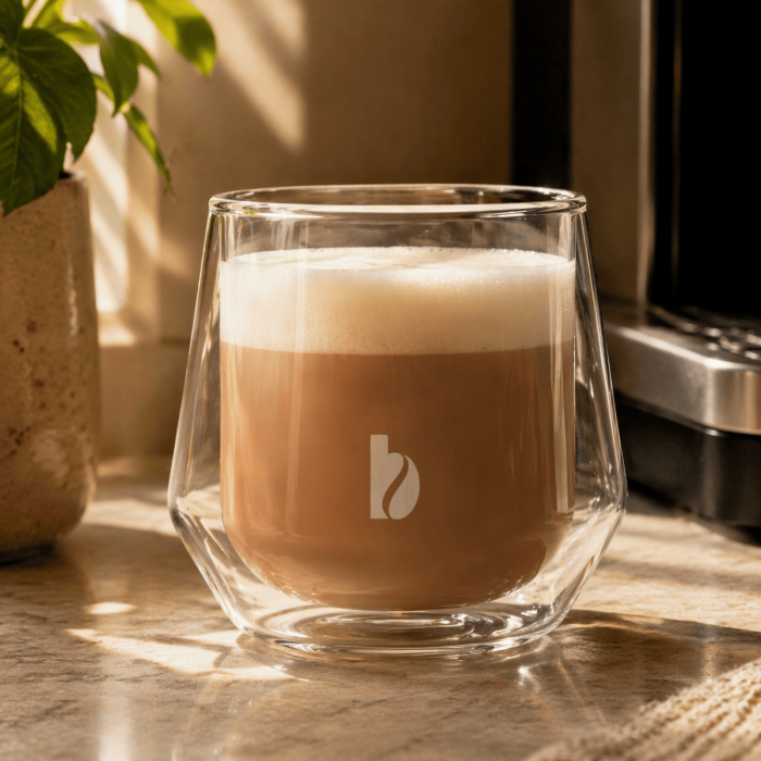 Barcaffè cappuccino staklena skodelica