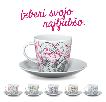 ARTIST EDITION skodelic za turško kavo 200ml