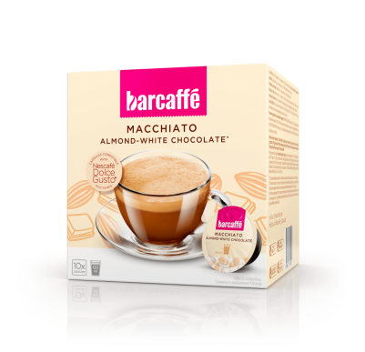 Barcaffè Macchiato Almond-White chocolate