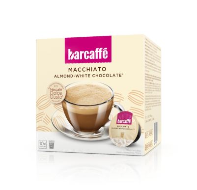 Barcaffè Macchiato Almond-White chocolate