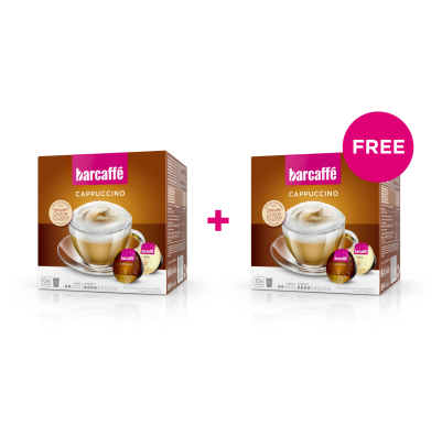 Barcaffè Cappuccino 1+1 Gratis