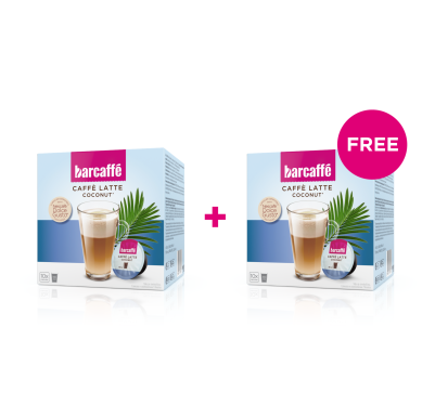 Barcaffè Caffe Latte Coconut 1+1 Gratis