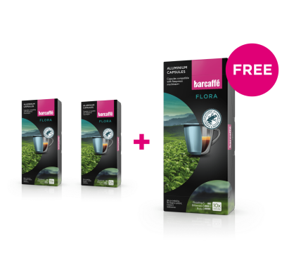 Barcaffè Flora 2+1 Gratis