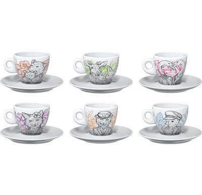 ARTIST EDITION set ESPRESSO skodelic 65ml