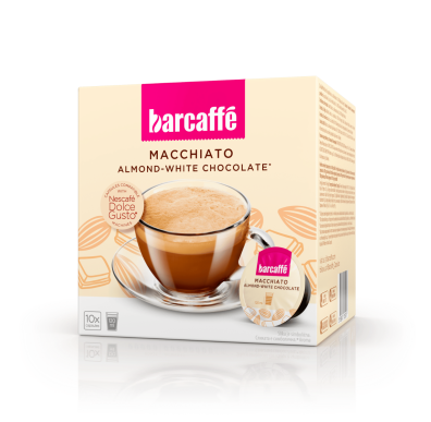 Barcaffè Macchiato Almond-White chocolate
