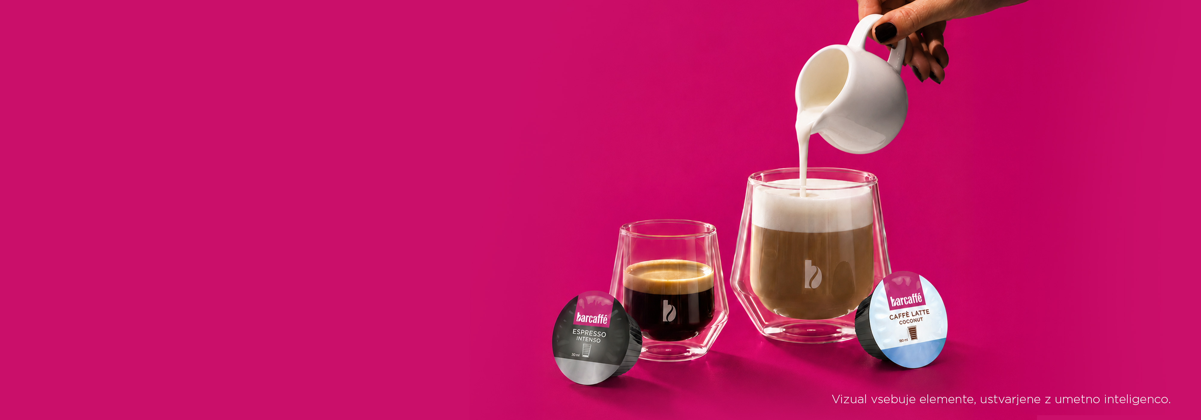 NOVO: Barcaffè steklene skodelice
