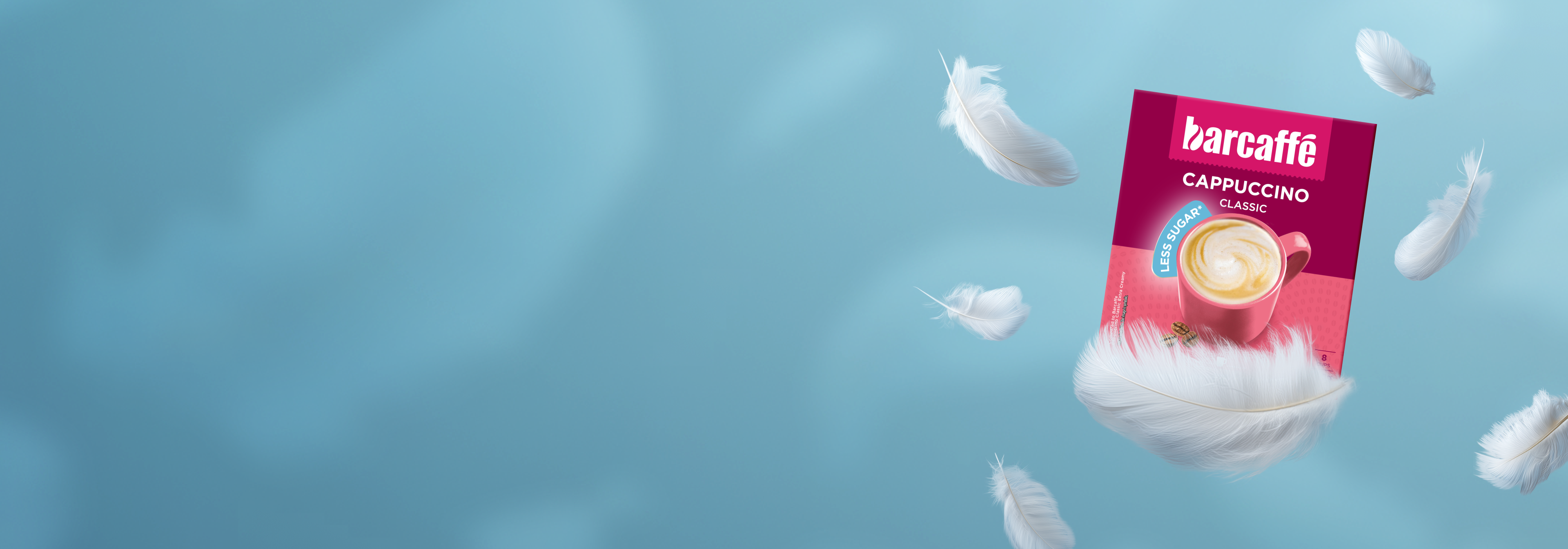 NOVO! Barcaffè Cappuccino z manj sladkorja.